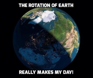 rotation of the Earth